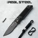 Ніж складаний Real Steel Sacra Tact| Tanto Serrated 7713B 7713B фото 6