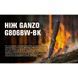 Ніж фіксований туристичний Ganzo G806BW (9.8 см) 8Cr14 / PP+TPR чорний з чохлом G806BW-BK фото 9