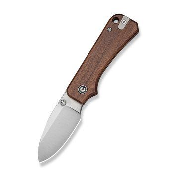 Ніж складаний кишеньковий Civivi Baby Banter Slip Joint (6 см) Nitro-V / Wood натуральний C25066A-2 фото