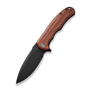 Ніж складаний туристичний Civivi Praxis, (9.5 см) 9Cr18MoV / Cuibourtia Wood C803H фото