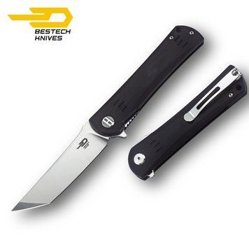 Ніж Складаний BESTECH KENDO BG06A-1 Black G10 BG06A-1 фото