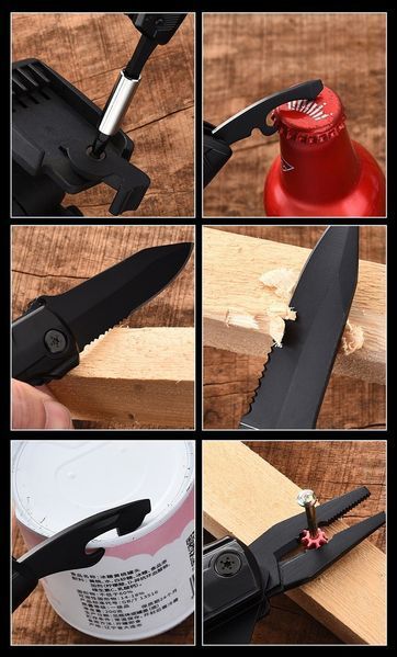 Ніж мультитул BlackForce Pro з бітами 1851 фото