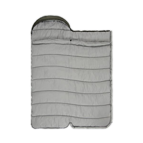 Спальник с капюшоном Naturehike U250 NH20MSD07, (6&deg;C), левый, темно-зеленый 6927595767214-L фото