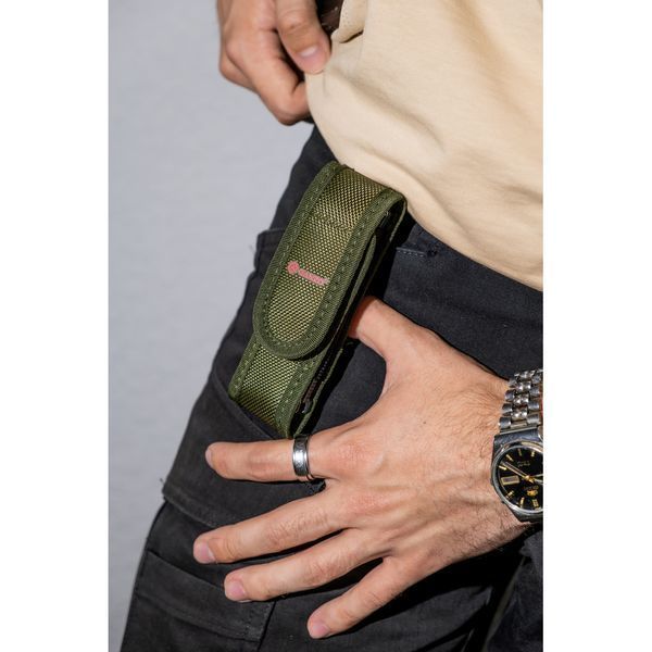 Чехол Ganzo для ножа темно-зеленый, универсальный KnifeBag2-AG фото