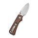 Ніж складаний кишеньковий Civivi Baby Banter Slip Joint (6 см) Nitro-V / Wood натуральний C25066A-2 фото 2