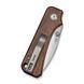 Ніж складаний кишеньковий Civivi Baby Banter Slip Joint (6 см) Nitro-V / Wood натуральний C25066A-2 фото 5
