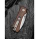Ніж складаний кишеньковий Civivi Baby Banter Slip Joint (6 см) Nitro-V / Wood натуральний C25066A-2 фото 11
