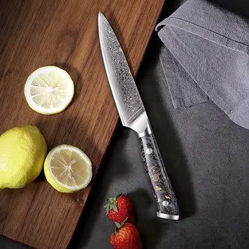 Нож кухонный универсальный Carbon Ember (VG-10, Carbon) KT-2588 фото