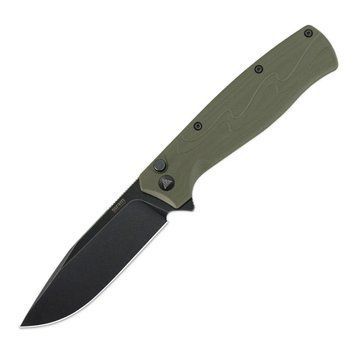 Ніж складаний туристичний SRM 221X-GP (9.2 см) 14C28N / G10 зелений 221X-GP фото