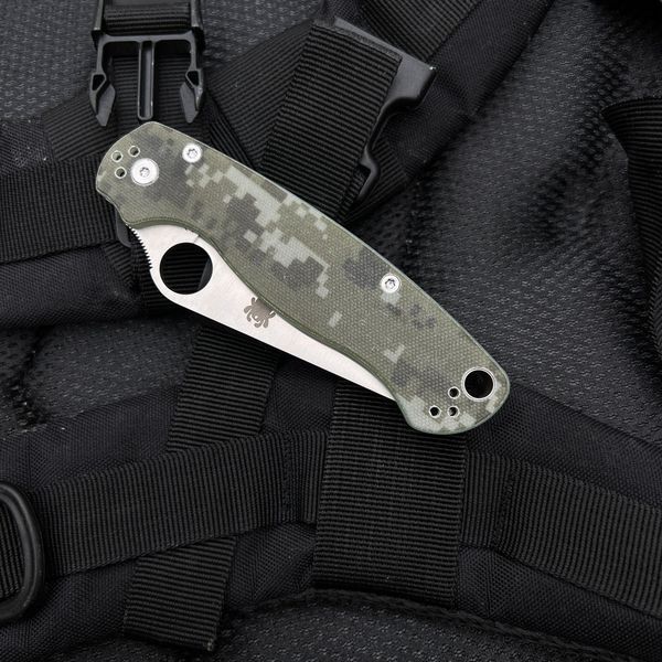 Нож складной Spyderco Para-Military 2 Camo 1077 фото