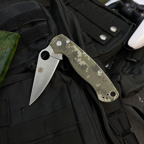 Нож складной Spyderco Para-Military 2 Camo 1077 фото