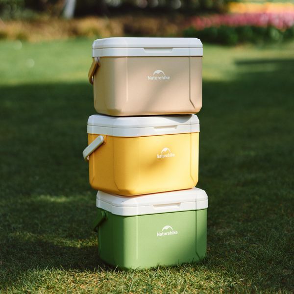 Туристический холодильник Naturehike CNK2450CF012, 18 л, бежевый 6975641884446 фото