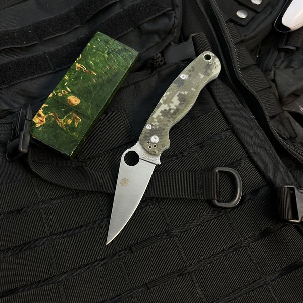Нож складной Spyderco Para-Military 2 Camo 1077 фото