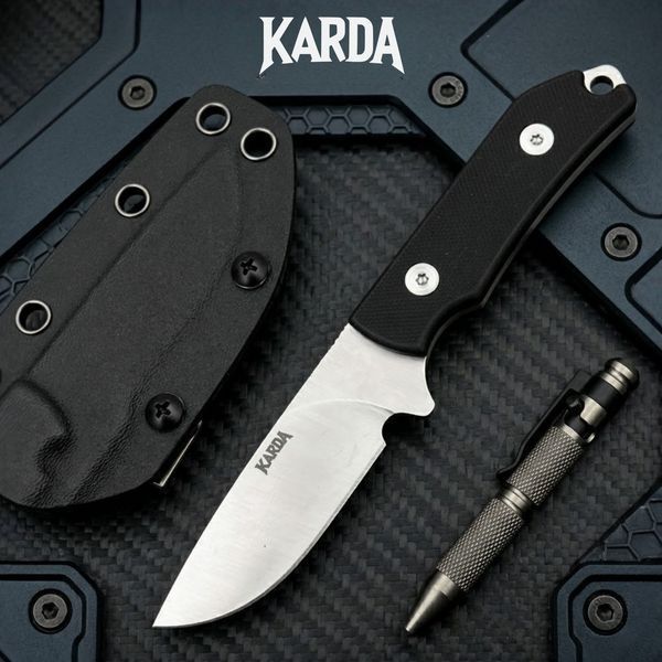 Нож Фиксированный Karda Z035 Black 1674 фото