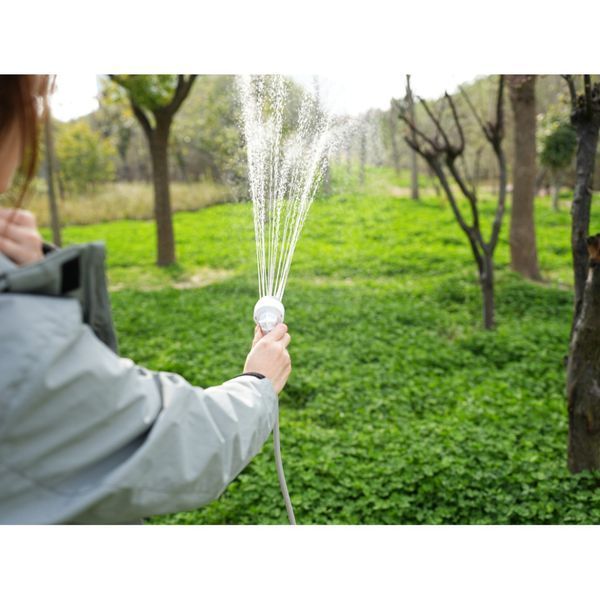 Душ портативний з насосом на акумуляторі Flextail Tiny Shower TS650WT / TS2500WT, білий TS650WT фото