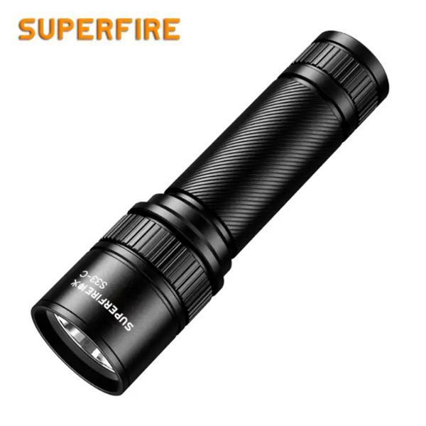 Легкий EDC Ліхтарик з вбудованим акумулятором SuperFire S33-C SF-S33-C фото