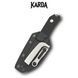 Ніж Фіксований Karda Z035 Black 1674 фото 4