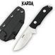 Нож Фиксированный Karda Z035 Black 1674 фото 1