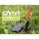 Ніж фіксований кишеньковий Civivi High Grass Field Knife (7,4 см) 14C28N / G10 помаранчевий з чохлом C25084-1 фото 12