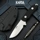 Нож Фиксированный Karda Z035 Black 1674 фото 5