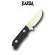 Ніж Фіксований Karda Z035 Black 1674 фото 2