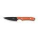 Ніж фіксований кишеньковий Civivi High Grass Field Knife (7,4 см) 14C28N / G10 помаранчевий з чохлом C25084-1 фото 2