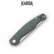 Ніж складаний Karda J328 Green J328G фото 5