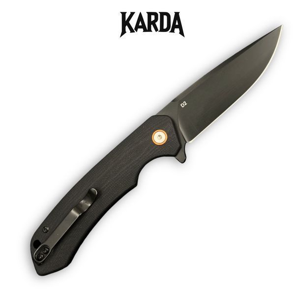 Нож складной Karda J146 All Black 1554 фото