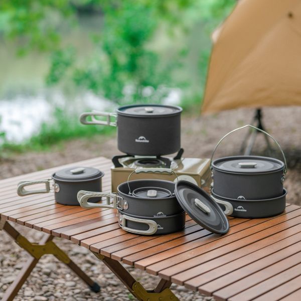 Кастрюля Naturehike CNK2450CF010, 1.7 л, алюминий 6976507663342 фото