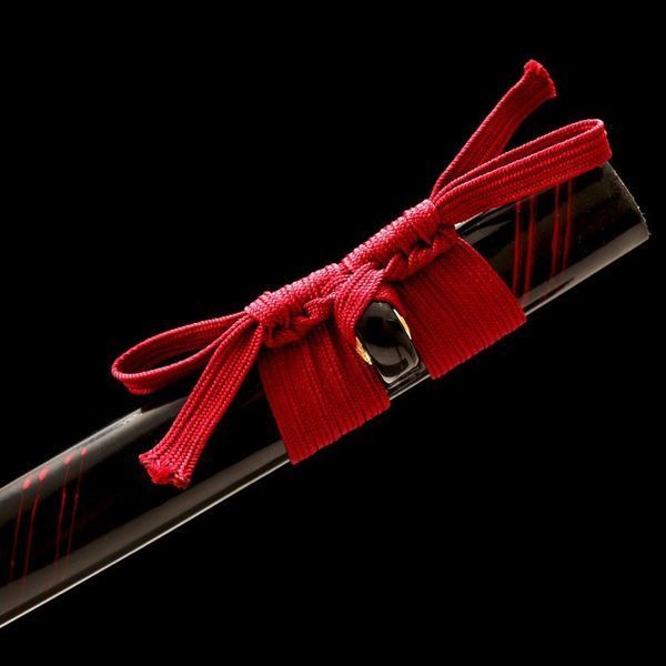 Катана Сувенирная Red Silver laminated steel 1644 фото