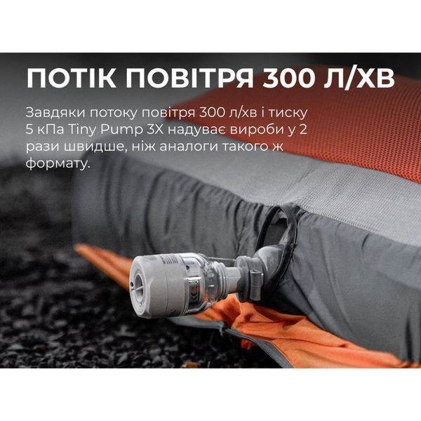 Насос-ліхтар кемпінговий Flextail Tiny Pump 3X, білий 74172 фото