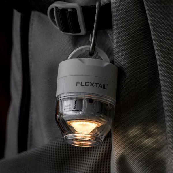 Насос-ліхтар кемпінговий Flextail Tiny Pump 3X, білий 74172 фото