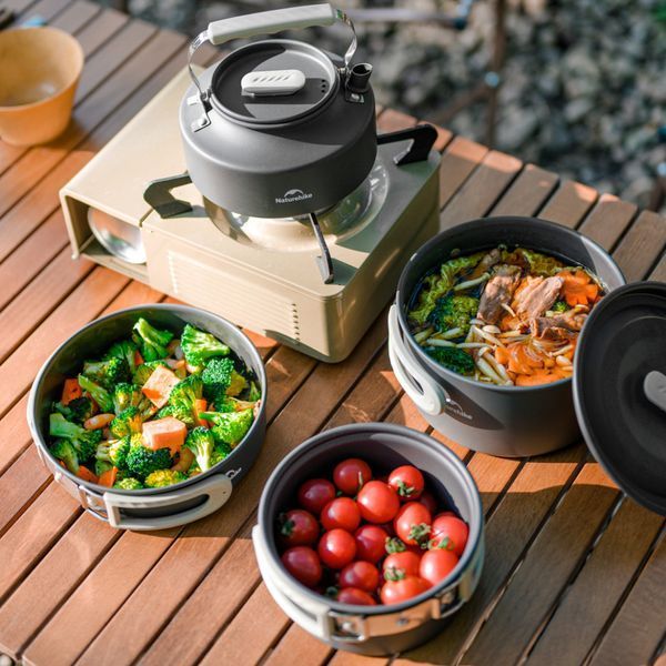 Кастрюля Naturehike CNK2450CF010, 1.7 л, алюминий 6976507663342 фото
