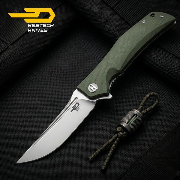 Ніж Складаний BESTECH SCIMITAR BG05B-1 Green G10 BG05B-1 фото