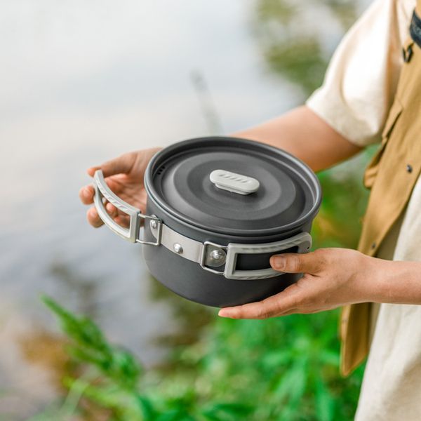 Кастрюля Naturehike CNK2450CF010, 1.7 л, алюминий 6976507663342 фото