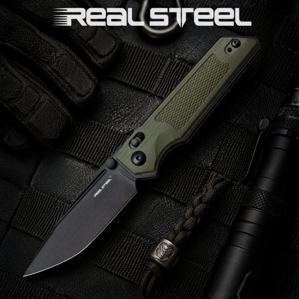 Ніж складаний Real Steel Sacra Tact| Tanto 7712G 7712G фото