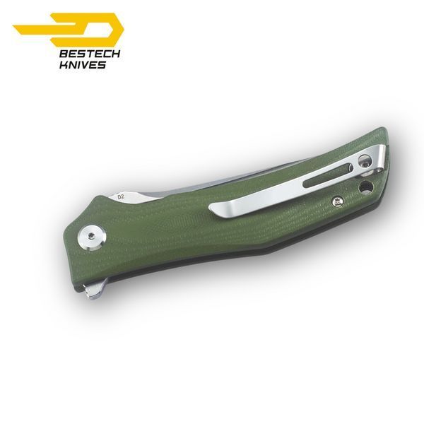 Ніж Складаний BESTECH SCIMITAR BG05B-1 Green G10 BG05B-1 фото