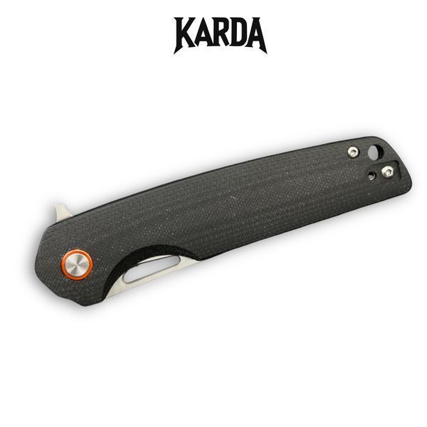 Нож складной Karda J145 Black Tanto 1673 фото