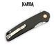 Нож складной Karda J145 Black Tanto 1673 фото 5