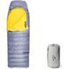 Спальник з натуральним пухом Naturehike CW700 CNK2450WS048, p-р M, жовто-сірий 6927595788127 фото 1