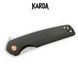 Нож складной Karda J145 Black Tanto 1673 фото 4