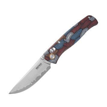 Ніж складаний туристичний SRM Medal 255L-GQ2 (8.2 см) 140Cr / G10 різнобарвний 255L-GQ2 фото