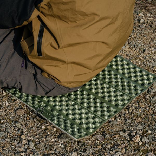 Сидушка туристична складана XPE Naturehike CNK2650WS011, 18 мм, зелена, для походів та кемпінгу 6977465865519 фото