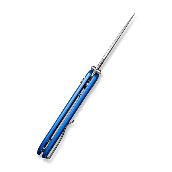 Ніж складаний кишеньковий Civivi Qubit, (7.6 см) 14C28N / Aluminum синій C22030E-3 фото