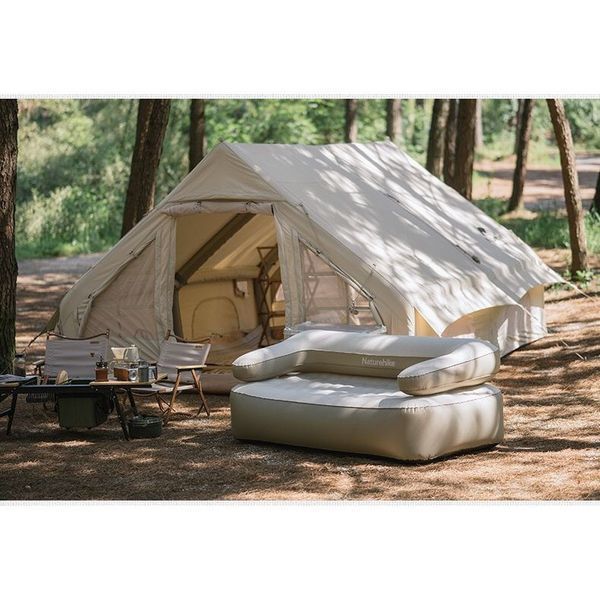 Диван, матрас надувной двухместный Naturehike NH22FCD07, сверхлегкий, 165x95x65 см, со съемной спинкой 6927595708620 фото