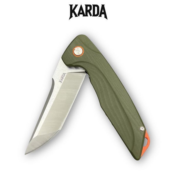 Нож складной Karda J070 Green 1539 фото