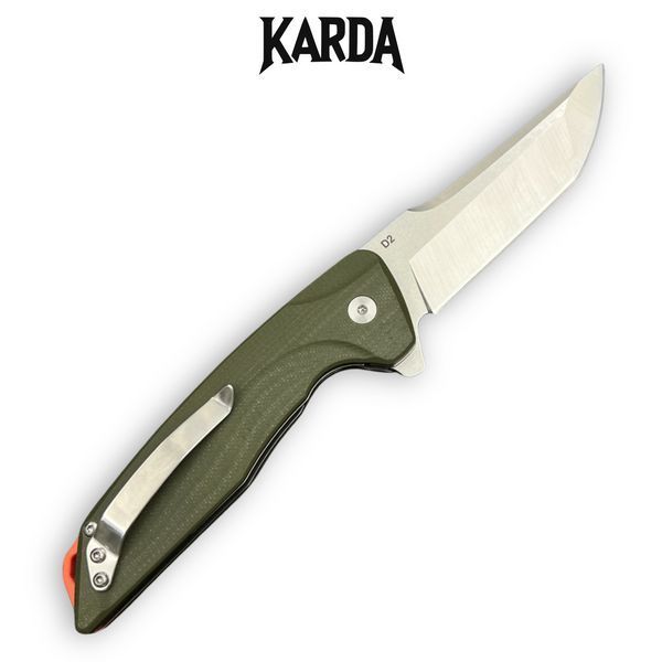 Нож складной Karda J070 Green 1539 фото