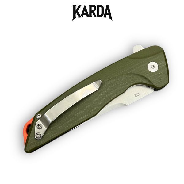 Нож складной Karda J070 Green 1539 фото