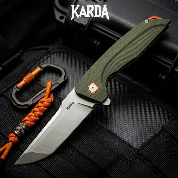 Нож складной Karda J070 Green 1539 фото