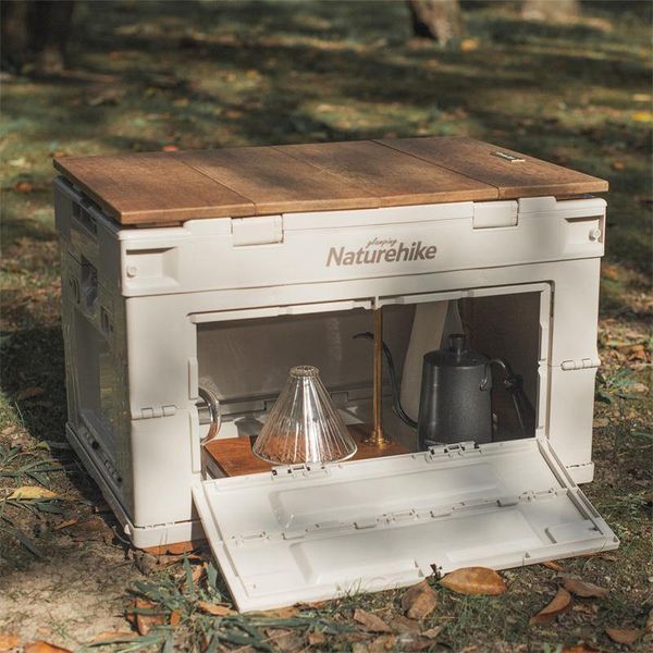 Складний контейнер Naturehike PP box NH20SJ036 25 л, сірий 58339 фото